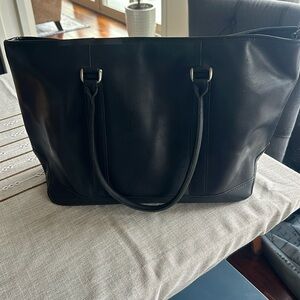 Vintage LL Bean Town & Country zipper tote.